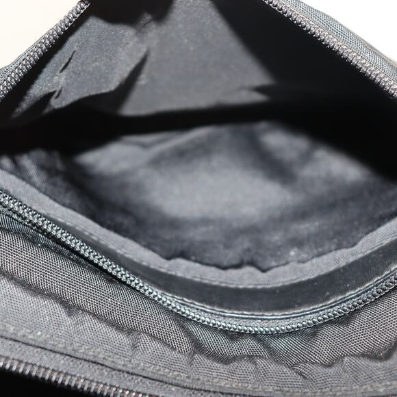 Vintage Gucci Nylon Bamboo Handle Black Shoulder Bag Italy Made Style 000.0582 - Picture 8 of 10